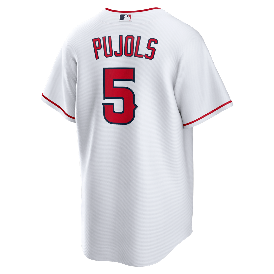 Los Angeles Angels Albert Pujols Nike Home Retired Replica Jersey - White