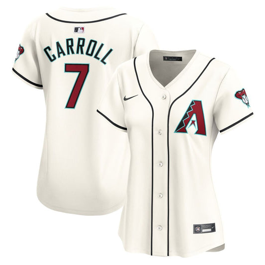 Arizona Diamondbacks Corbin Carroll Nike Women's Home Limited Jersey - White