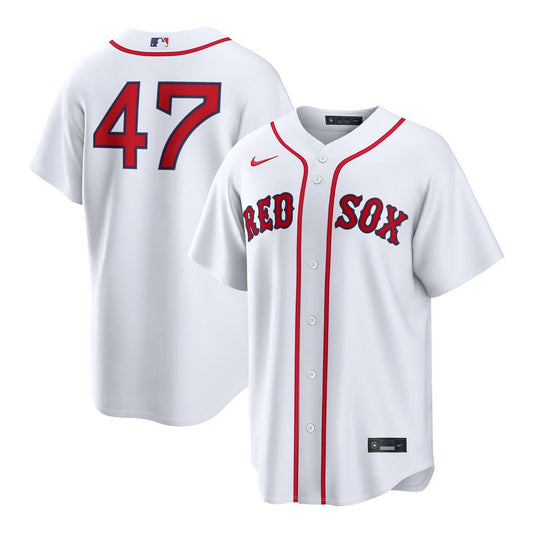 Boston Red Sox Jovani Moran Nike Home Replica Jersey - White