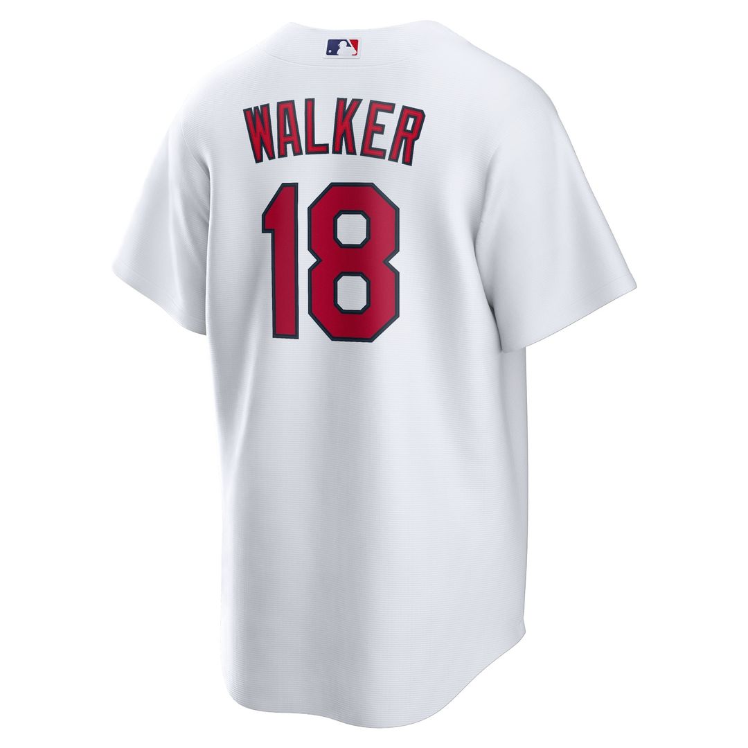 St. Louis Cardinals Jordan Walker Nike Home Official Replica Jersey - White