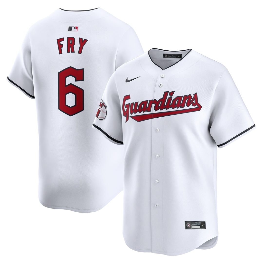 Cleveland Guardians David Fry Nike Home Limited Jersey - White