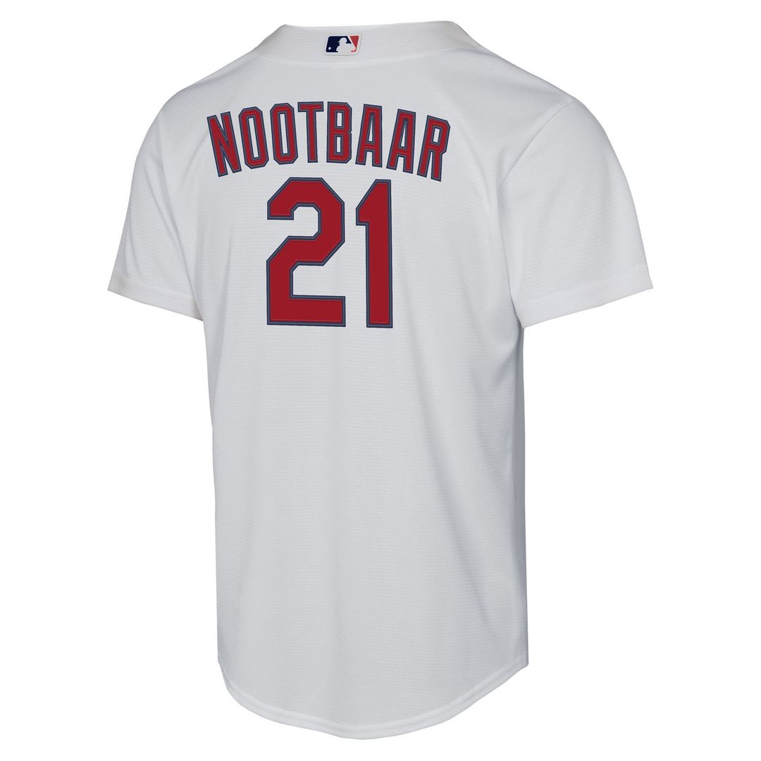 St. Louis Cardinals Lars Nootbaar Nike Youth Home Replica Jersey - White