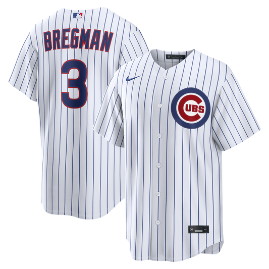 Chicago Cubs Alex Bregman Nike Home Replica Jersey - White