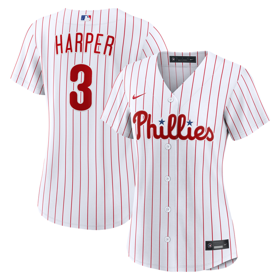 Philadelphia Phillies Bryce Harper Nike Women's Alternate Replica Jersey - Cream