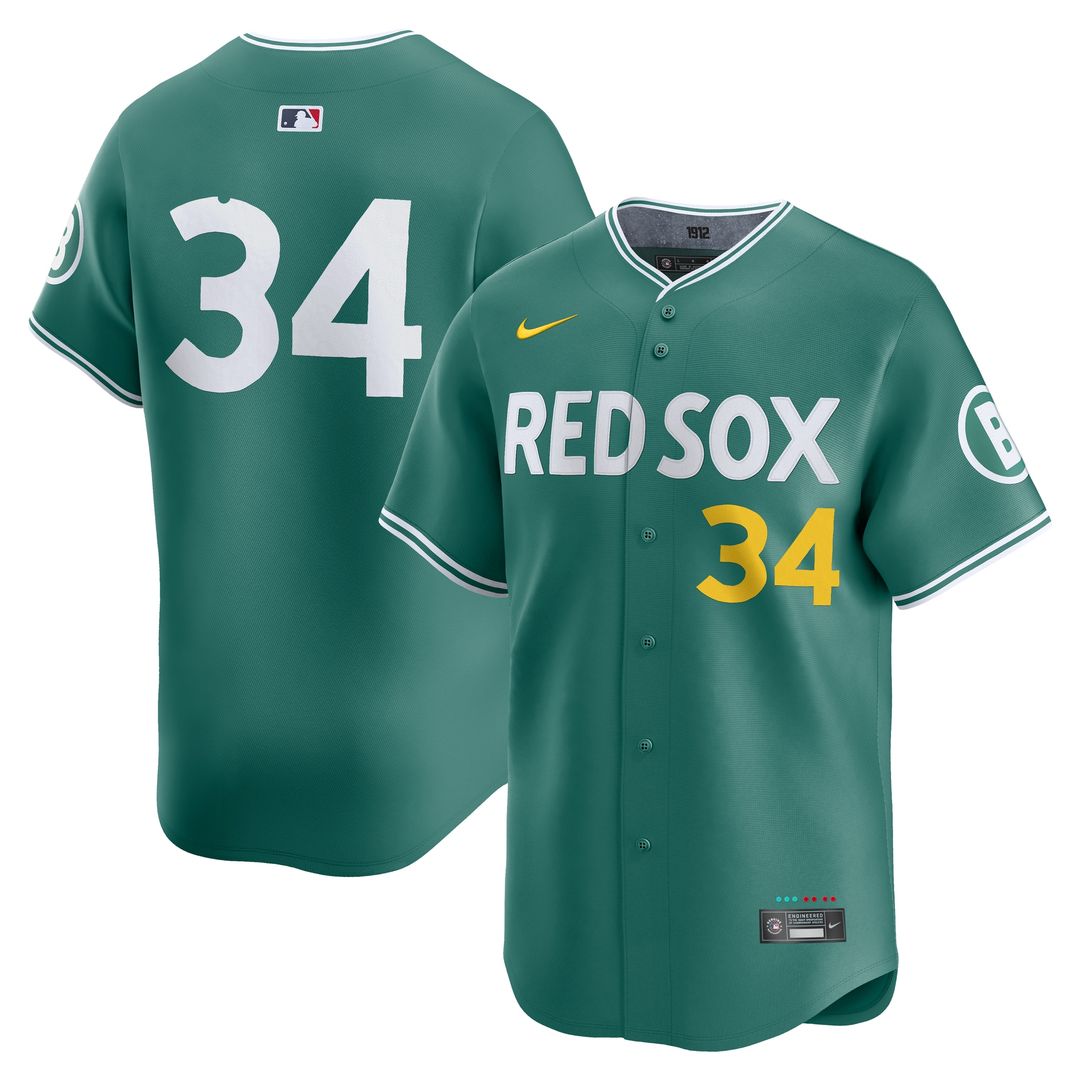 Boston Red Sox David Ortiz Nike 2025 City Connect Limited Retired Player Jersey - Green