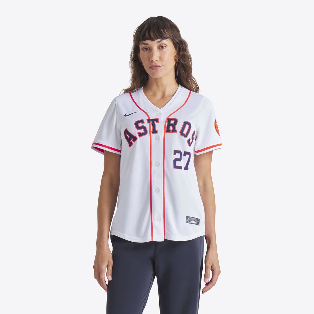Houston Astros Jose Altuve Nike Women's Home Limited Jersey - White