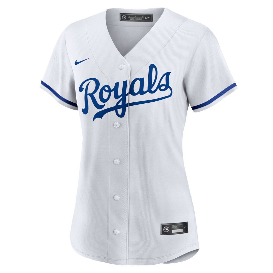 Kansas City Royals Bobby Witt Jr. Nike Women's Home Replica Jersey - White