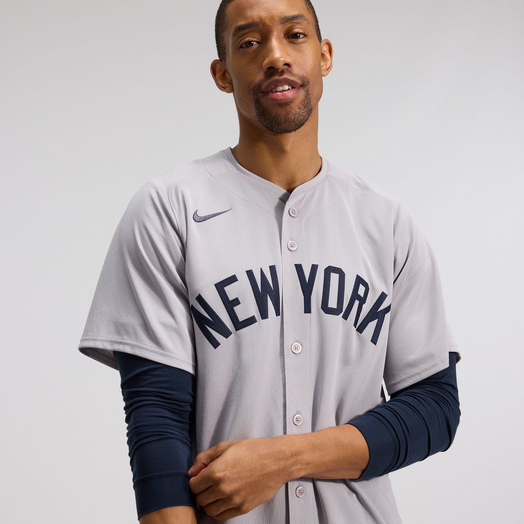 New York Yankees Aaron Judge Nike Road Limited Jersey - Gray