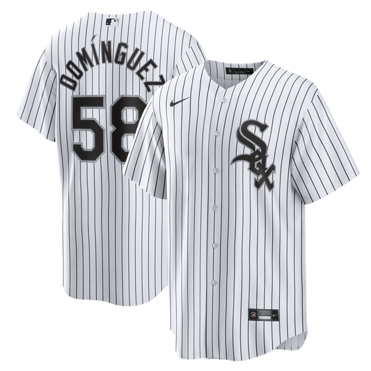 Chicago White Sox Seranthony Domínguez Nike Home Replica Jersey - White