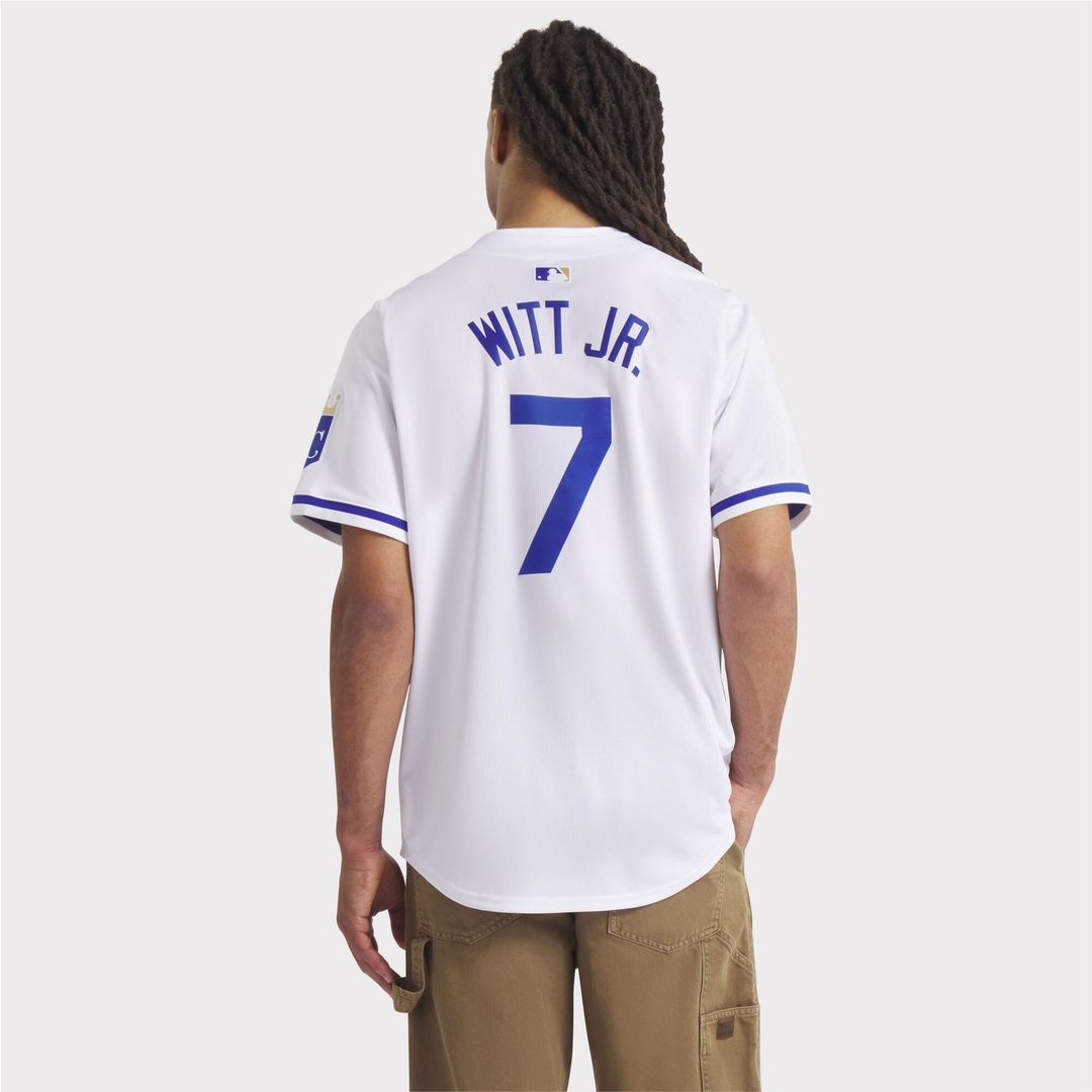 Kansas City Royals Bobby Witt Jr. Nike Home Limited Jersey - White