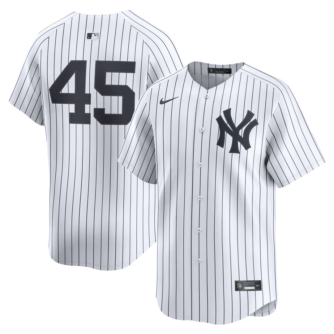 New York Yankees Gerrit Cole Nike Home Limited Jersey - White