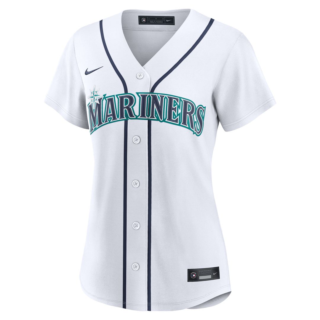 Seattle Mariners Luke Raley Nike Women's Home Replica Jersey - White