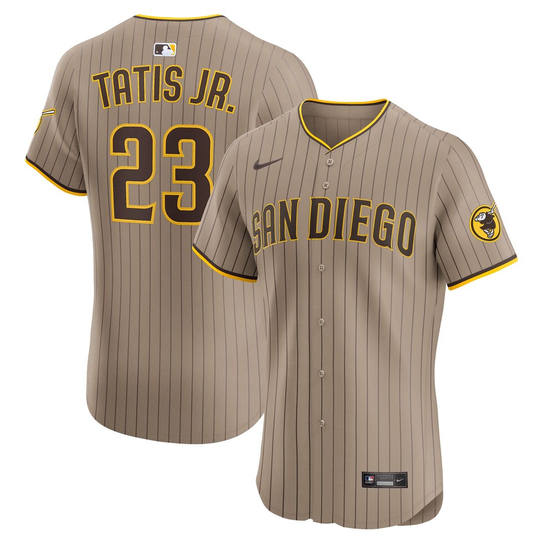 San Diego Padres Fernando Tatis Jr. Nike Home Elite Jersey - White
