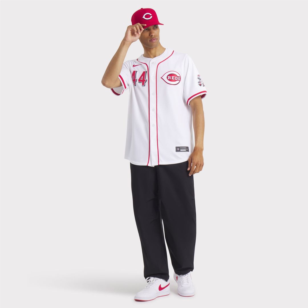 Cincinnati Reds Elly De La Cruz Nike Road Limited Jersey - Gray