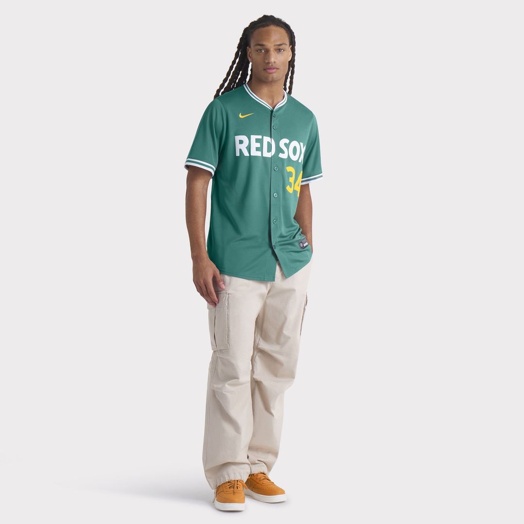 Boston Red Sox David Ortiz Nike 2025 City Connect Limited Retired Player Jersey - Green