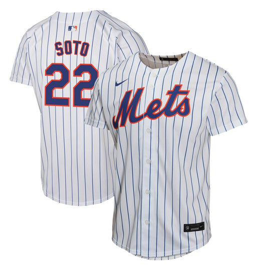 New York Mets Juan Soto Nike Youth Home Game Jersey - White