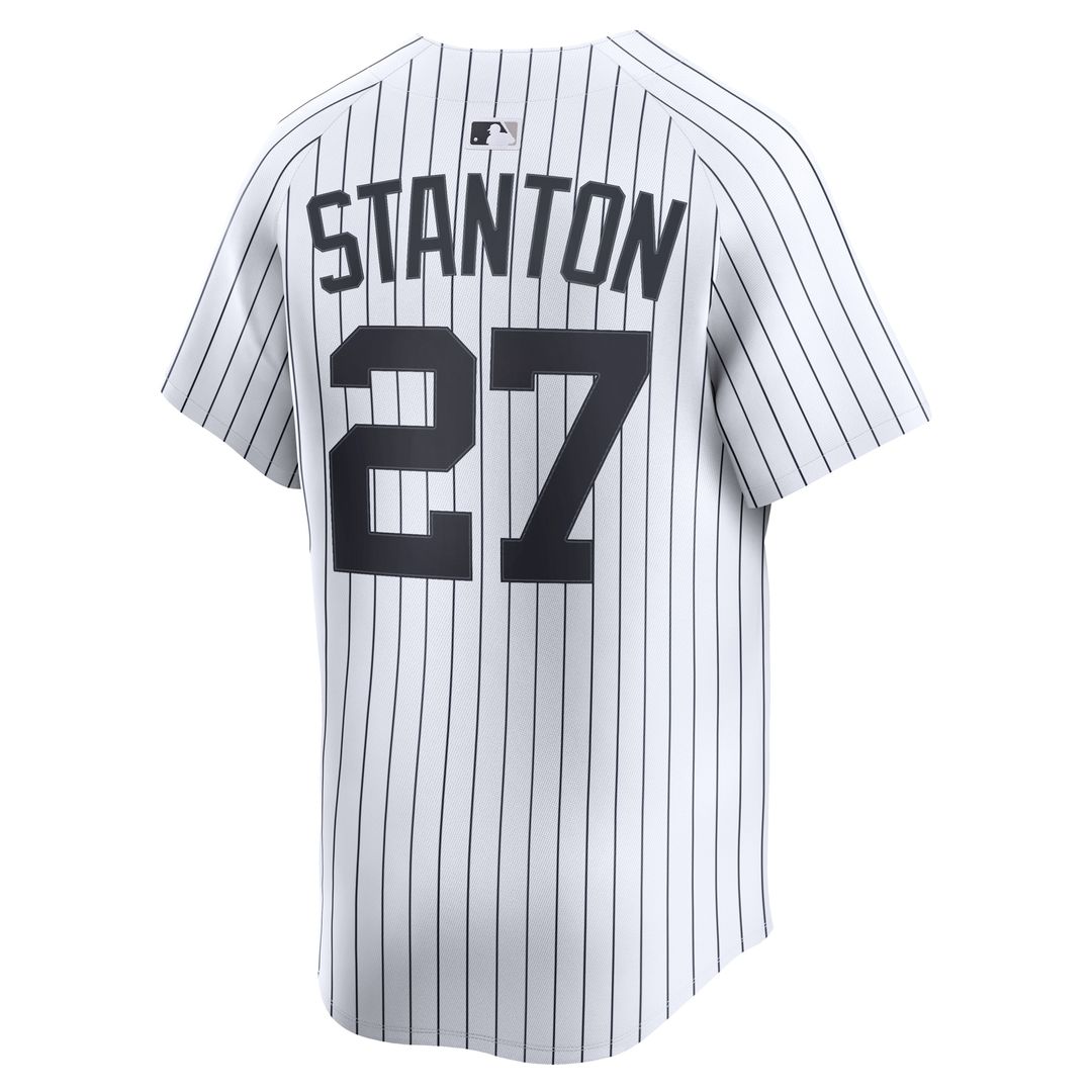 New York Yankees Giancarlo Stanton Nike Home Limited Jersey - White
