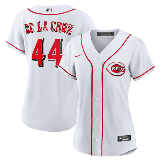 Cincinnati Reds Elly De La Cruz Nike Women's Home Replica Jersey - White