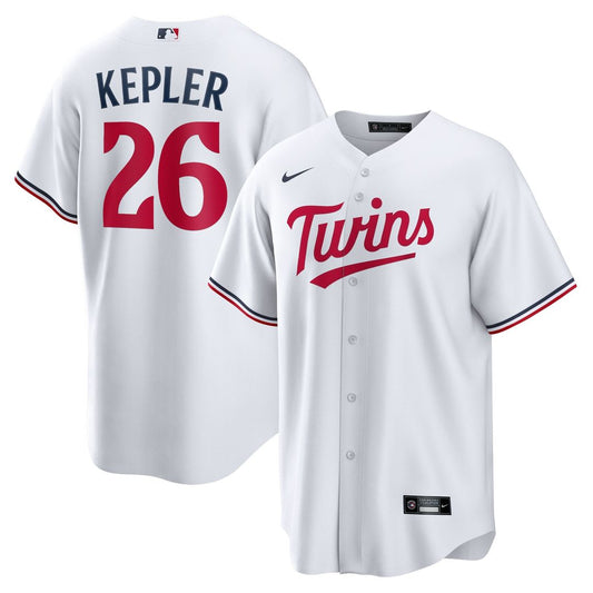 Minnesota Twins Max Kepler Nike Home Replica Player Logo Jersey - White