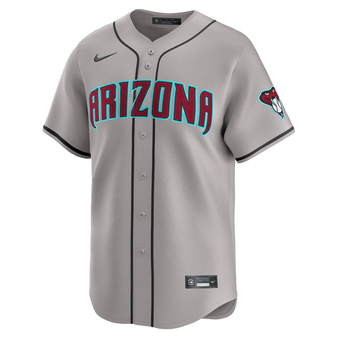 Arizona Diamondbacks Corbin Carroll Nike Road Limited Jersey - Gray