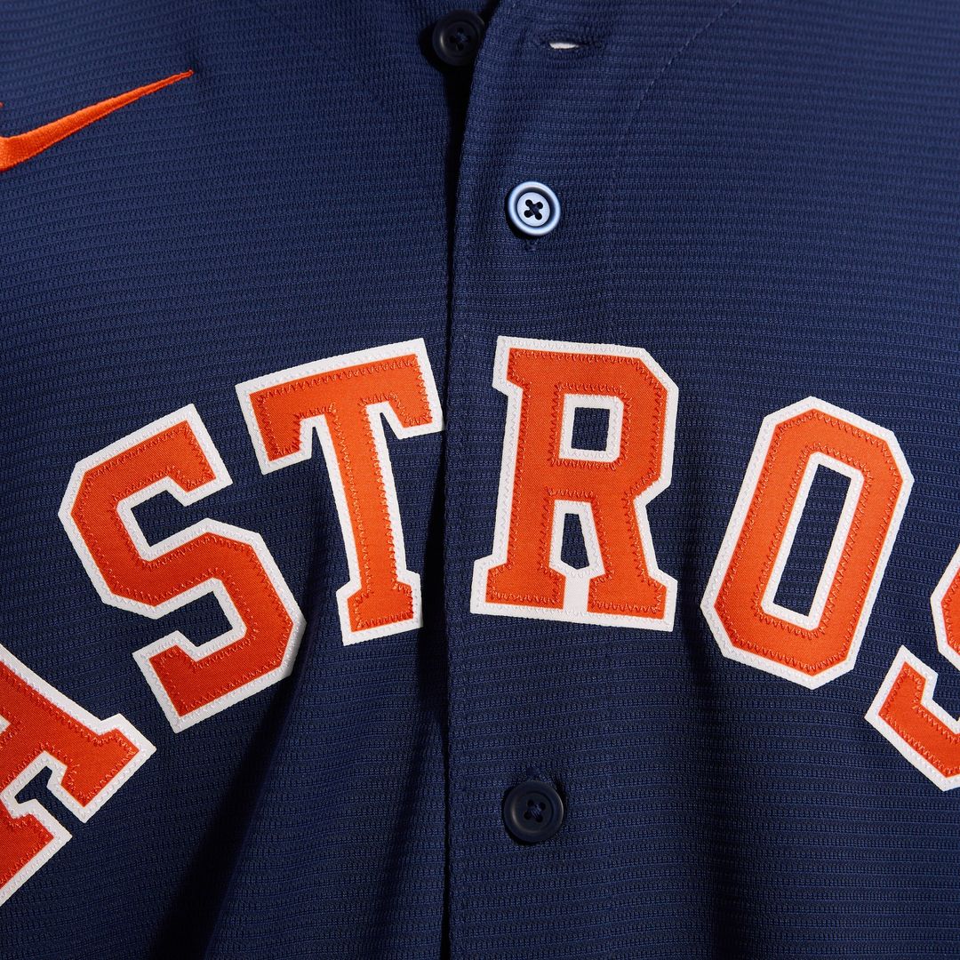 Houston Astros Jose Altuve Nike Alternate 2 Replica Jersey - Navy