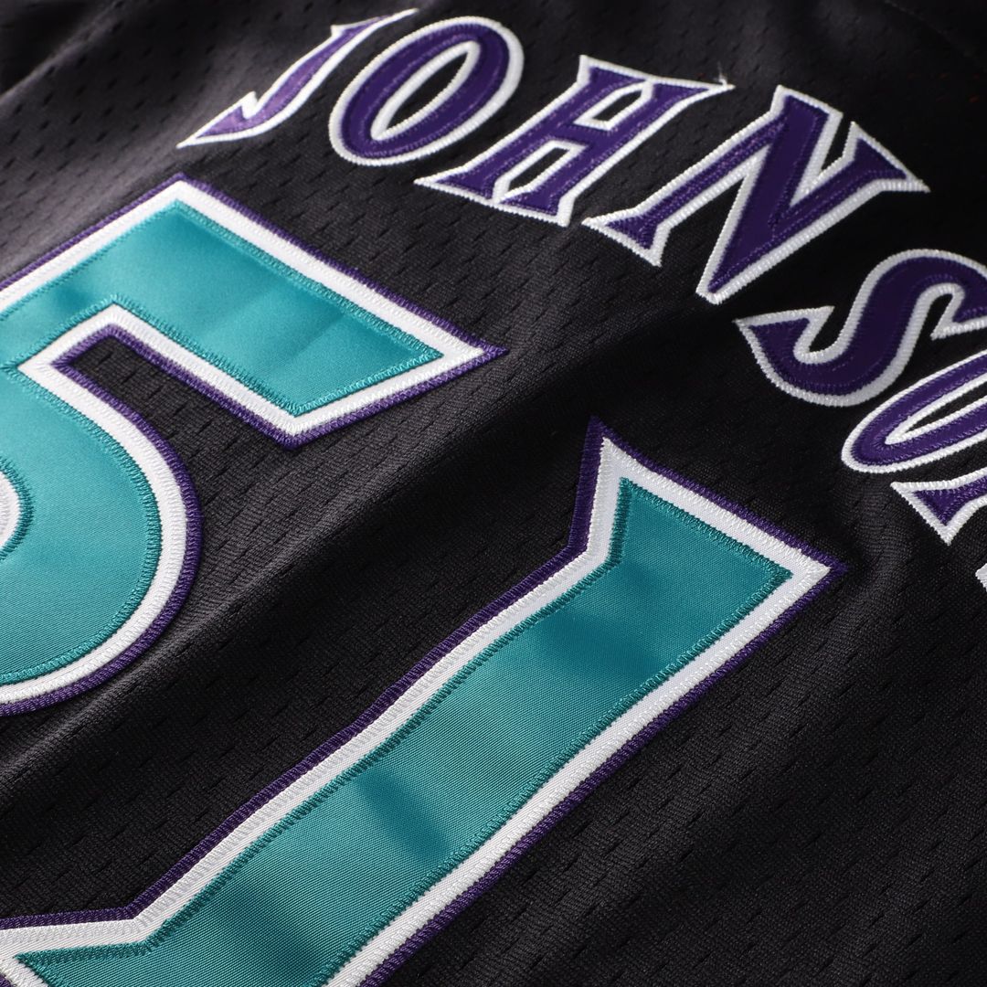 Arizona Diamondbacks Randy Johnson Mitchell & Ness Youth Cooperstown Mesh Batting Practice Jersey - Black
