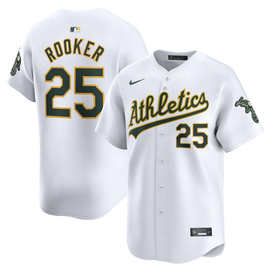 Athletics Brent Rooker Nike Home Limited Jersey - White