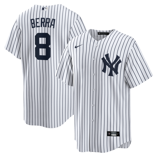 New York Yankees Yogi Berra Nike Home Retired Replica Jersey - White