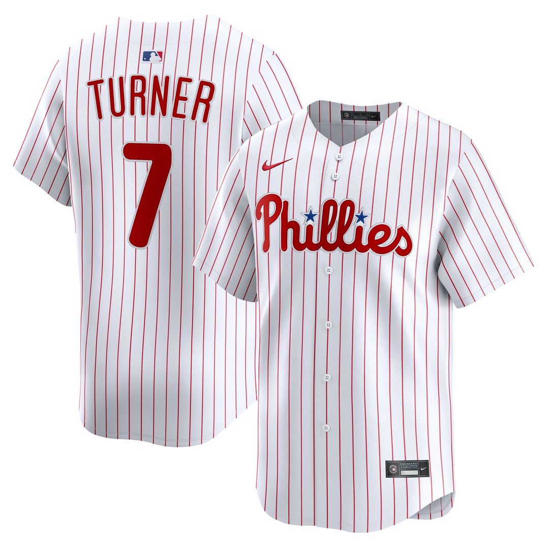 Philadelphia Phillies Trea Turner Nike Alternate Limited Jersey - Light Blue