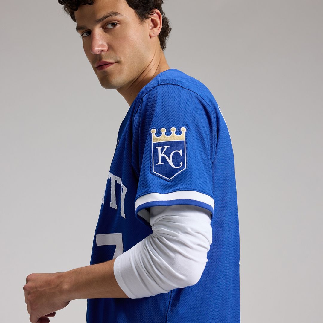 Kansas City Royals Bobby Witt Jr. Nike Alternate 2 Elite Jersey - Royal
