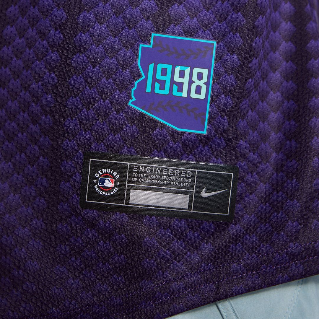 Arizona Diamondbacks Corbin Carroll Nike Women's 2025 City Connect Limited Jersey - Purple
