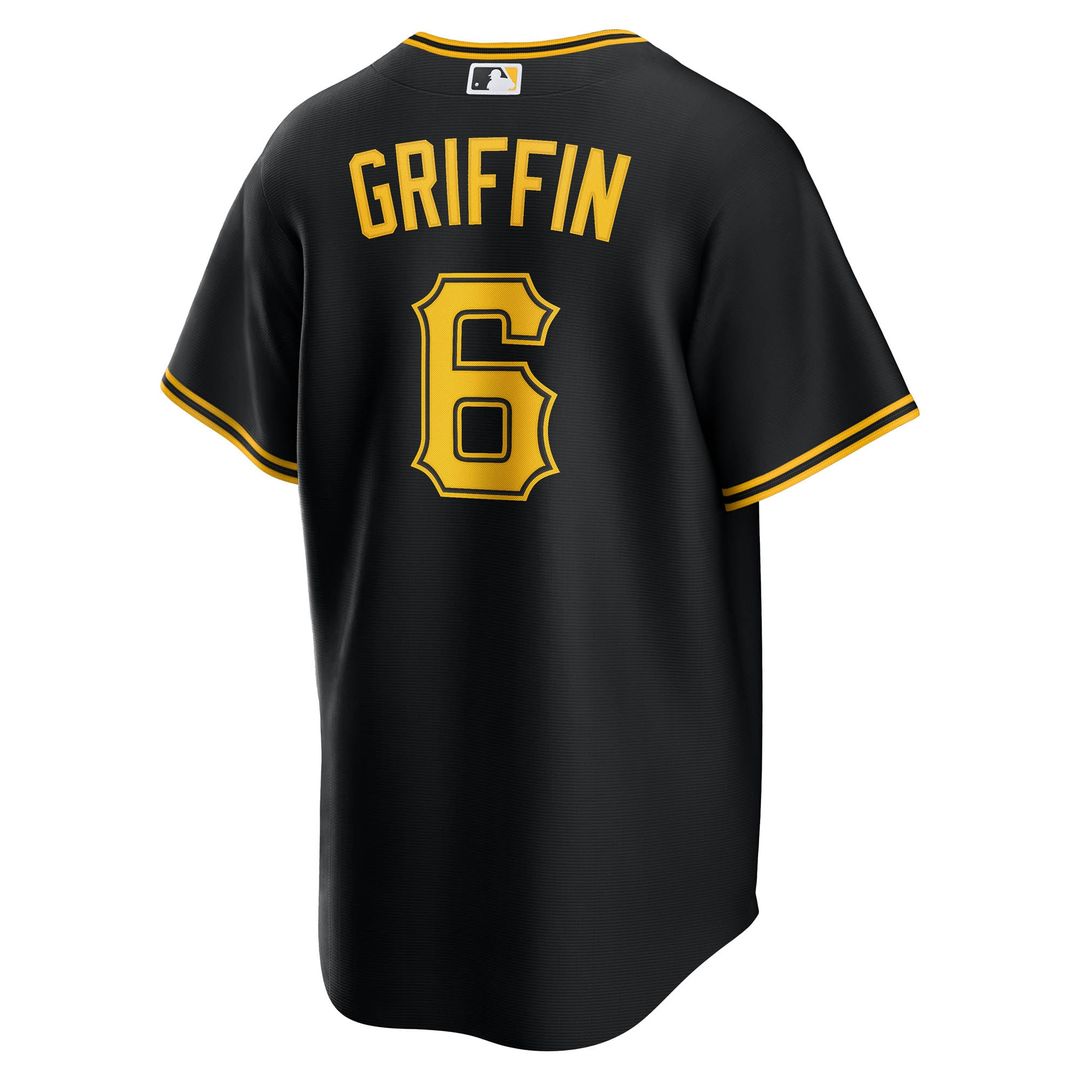 Pittsburgh Pirates Konnor Griffin Nike Alternate Replica Jersey - Black
