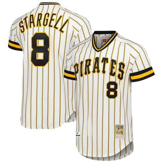 Pittsburgh Pirates Willie Stargell Mitchell & Ness Cooperstown 1979 Authentic Jersey - White