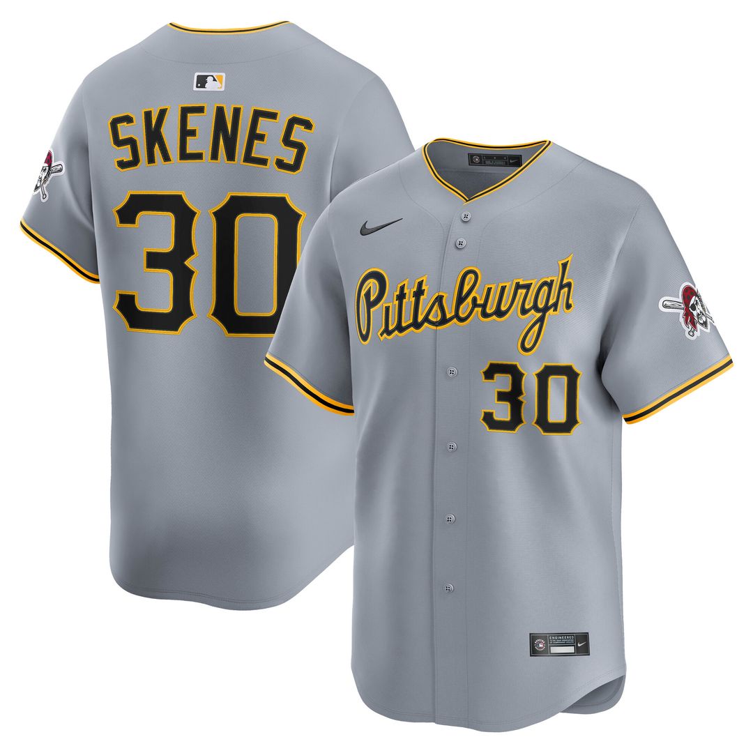 Pittsburgh Pirates Paul Skenes Nike Home Limited Jersey - White