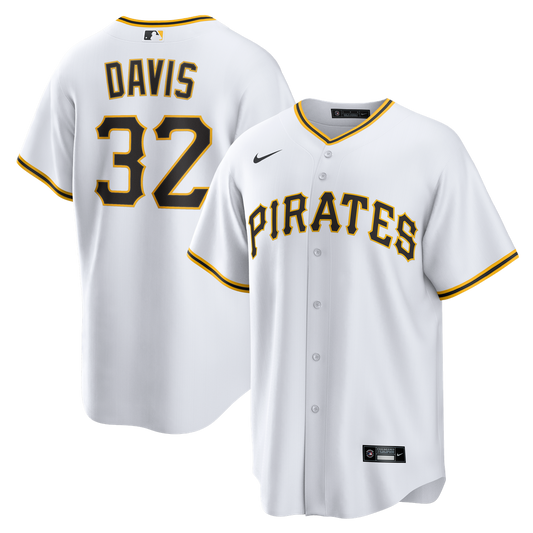 Pittsburgh Pirates Henry Davis Nike Home Replica Jersey - White