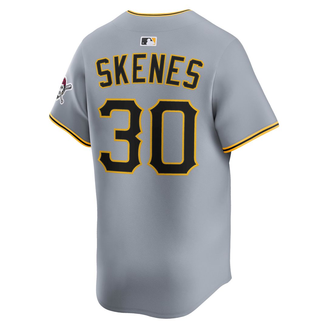 Pittsburgh Pirates Paul Skenes Nike Home Limited Jersey - White
