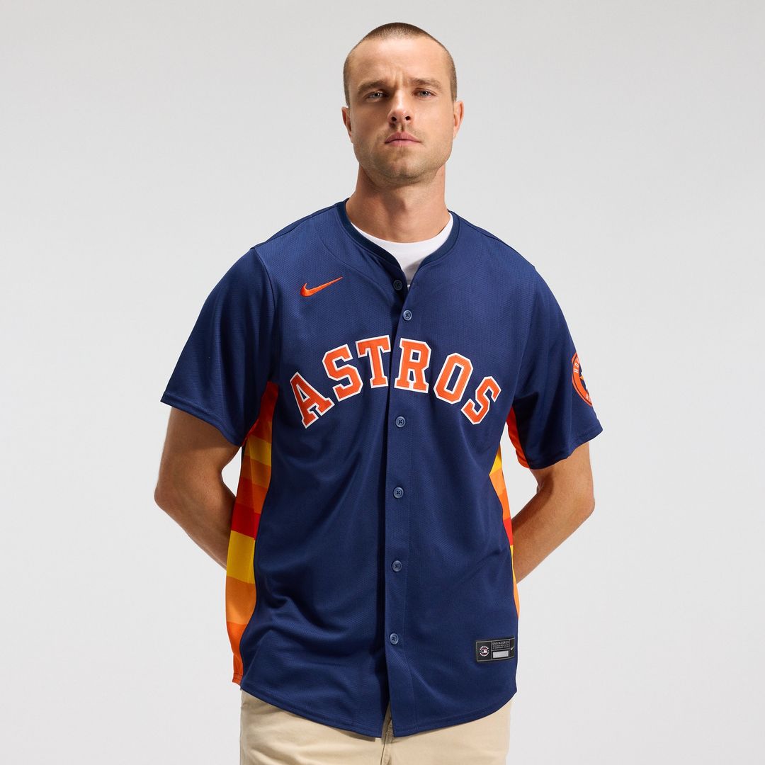 Houston Astros Jose Altuve Nike Alternate Limited Jersey - Navy