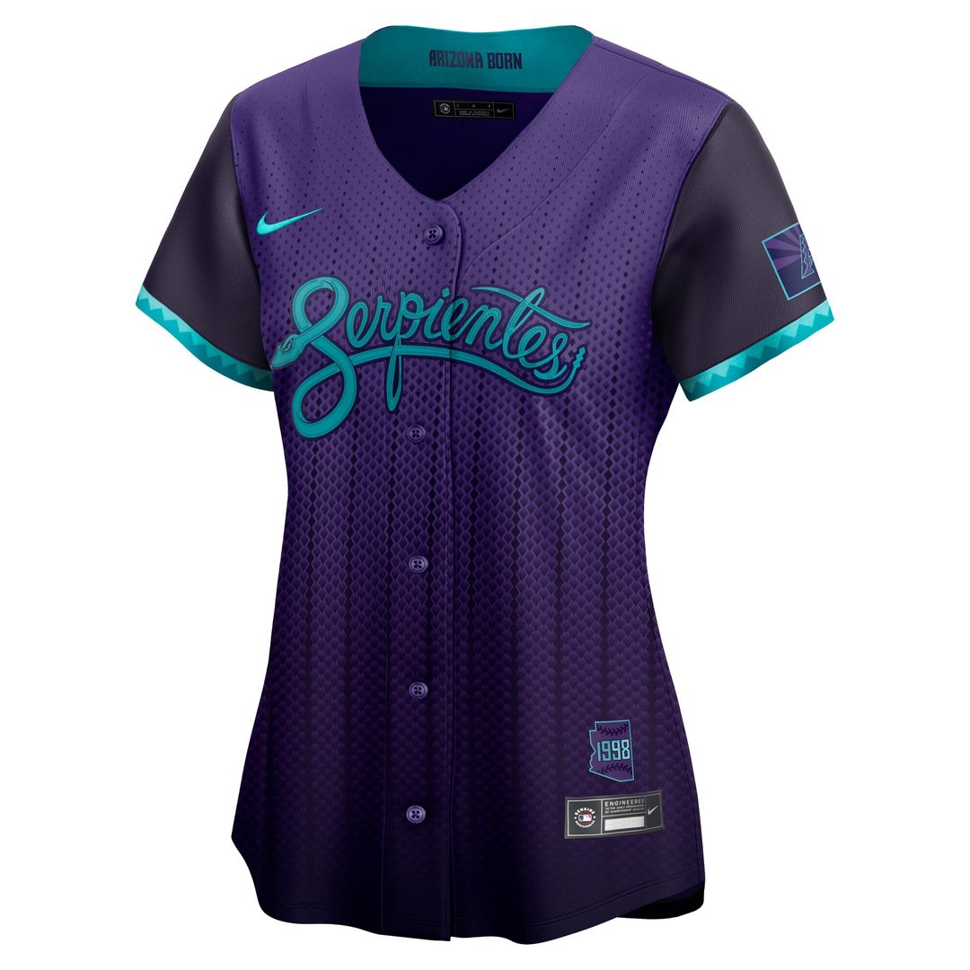 Arizona Diamondbacks Corbin Carroll Nike Women's 2025 City Connect Limited Jersey - Purple