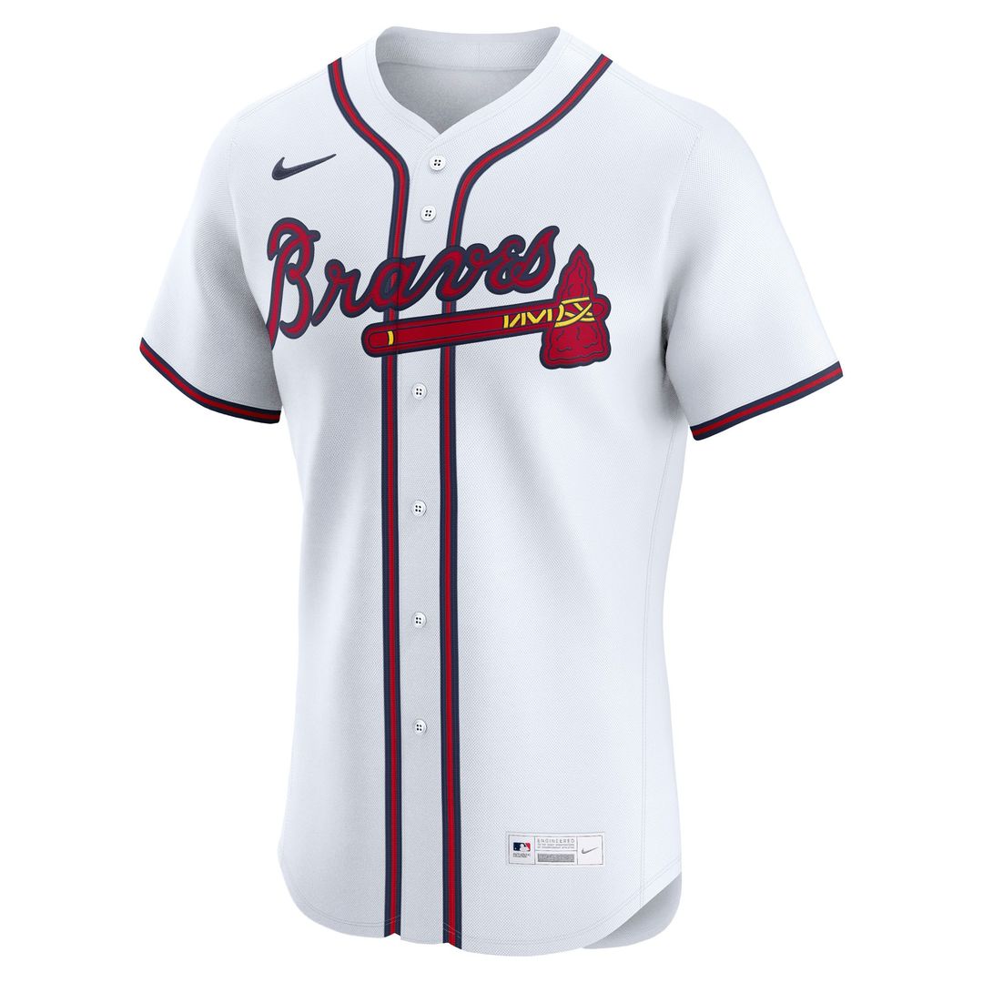 Atlanta Braves Ronald Acuña Jr. Nike Home Elite Jersey - White