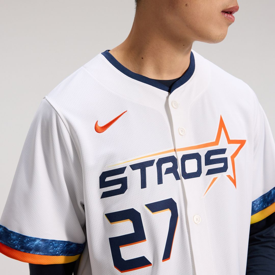 Houston Astros Jose Altuve Nike 2025 City Connect Limited Jersey - White