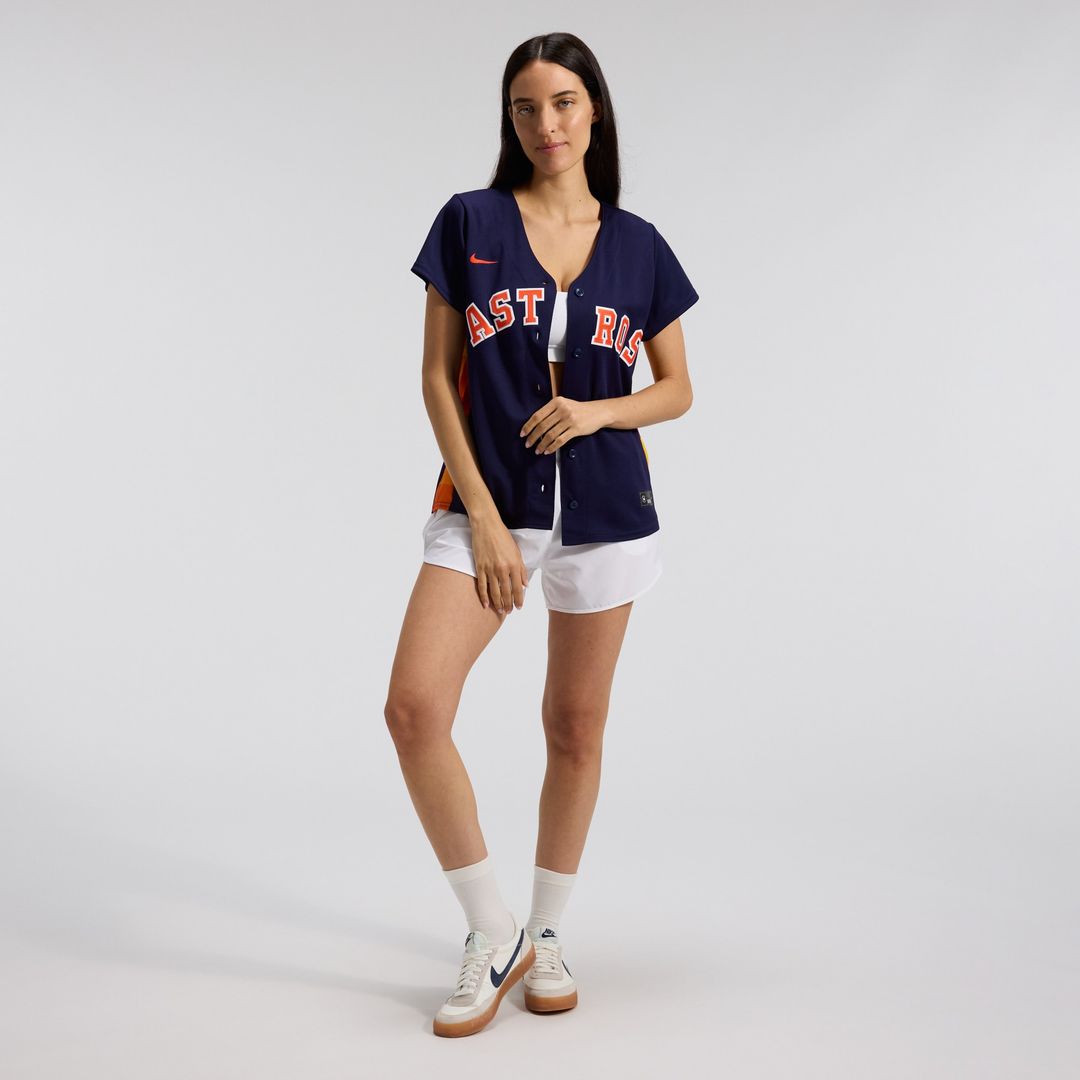 Houston Astros Jose Altuve Nike Women's Alternate Replica Jersey - Navy