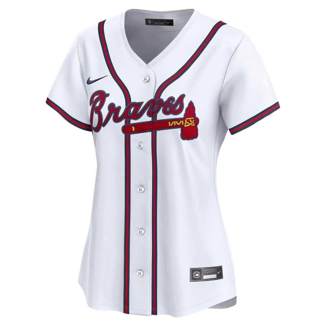 Atlanta Braves Spencer Strider Nike Women's Home Limited Jersey - White