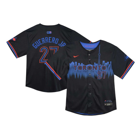 Toronto Blue Jays Vladimir Guerrero Jr. Nike Infant 2024 City Connect Limited Jersey - Navy