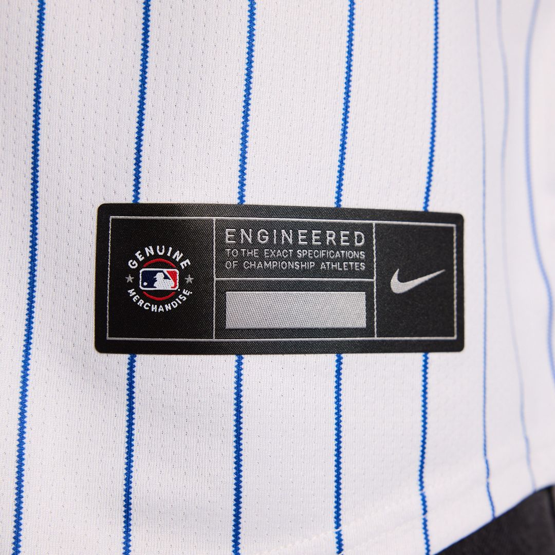 New York Mets Francisco Lindor Nike Home Limited Jersey - White