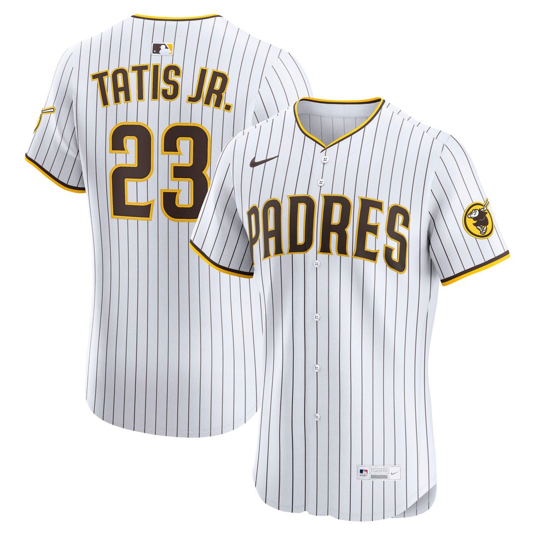 San Diego Padres Fernando Tatis Jr. Nike Alternate Elite Jersey - Sand