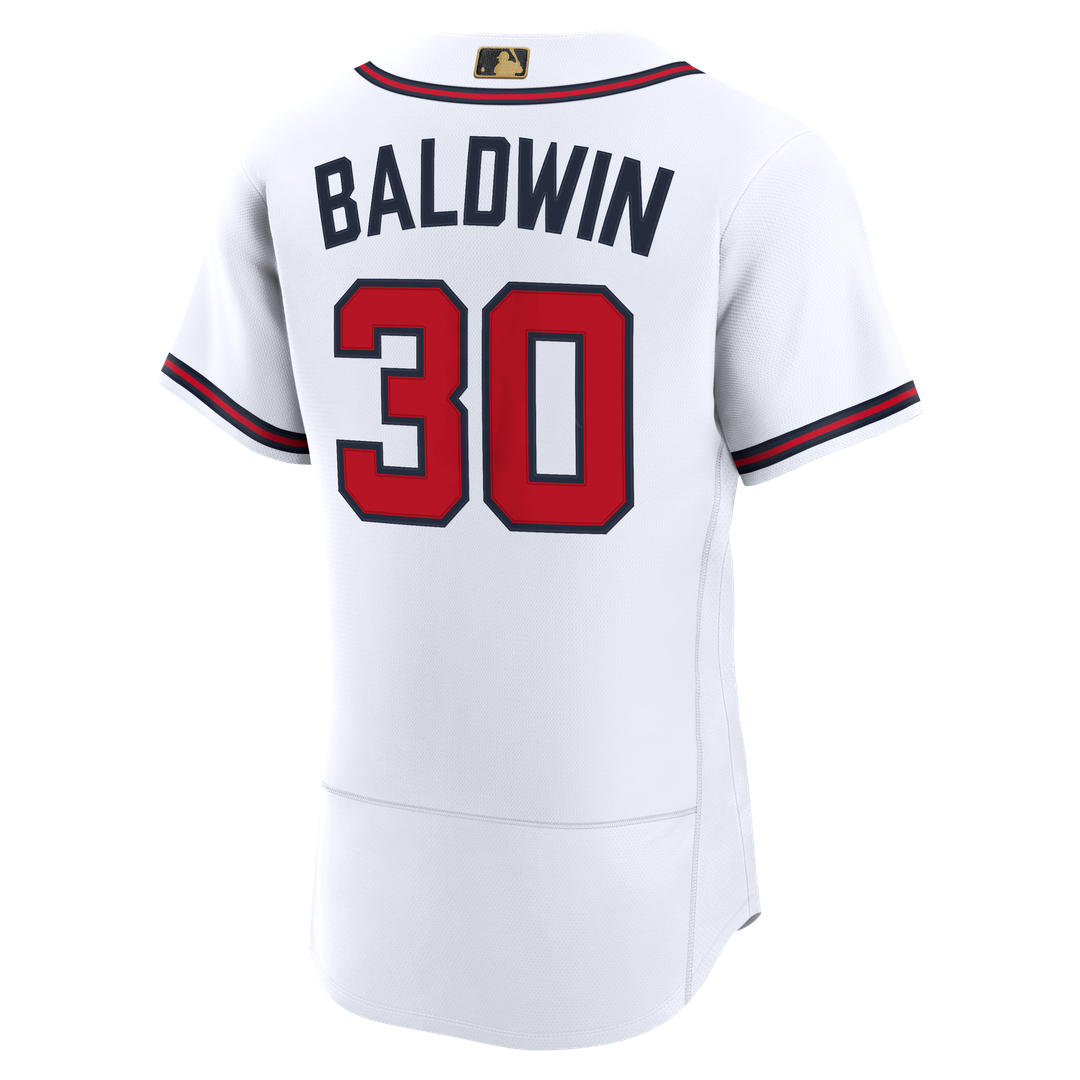 Atlanta Braves Drake Baldwin Nike MLB Awards Authentic Jersey - White