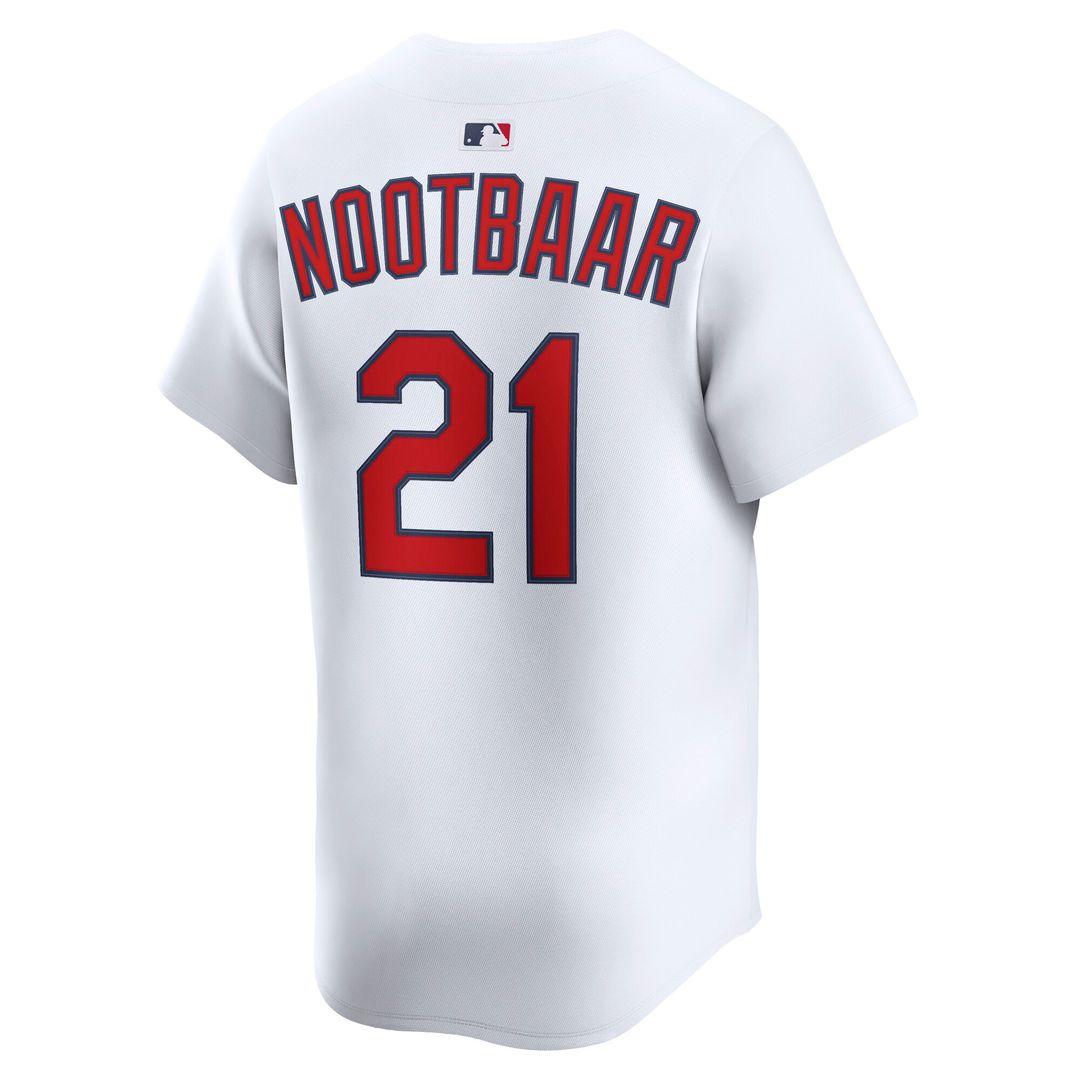 St. Louis Cardinals Lars Nootbaar Nike Home Limited Jersey - White