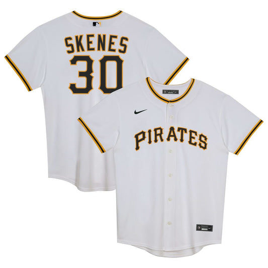Pittsburgh Pirates Paul Skenes Nike Preschool Home Replica Jersey - White