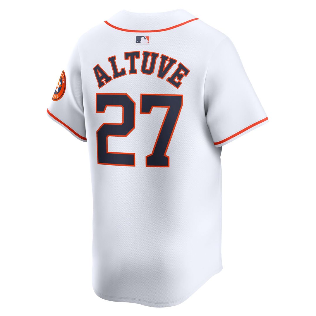 Houston Astros Jose Altuve Nike Youth Home Limited Jersey - White