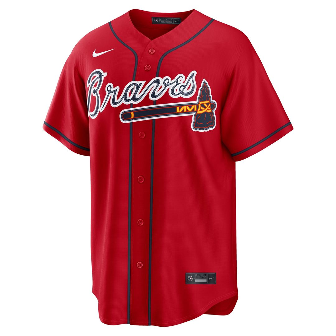Atlanta Braves Ronald Acuña Jr. Nike Road Replica Jersey - Gray